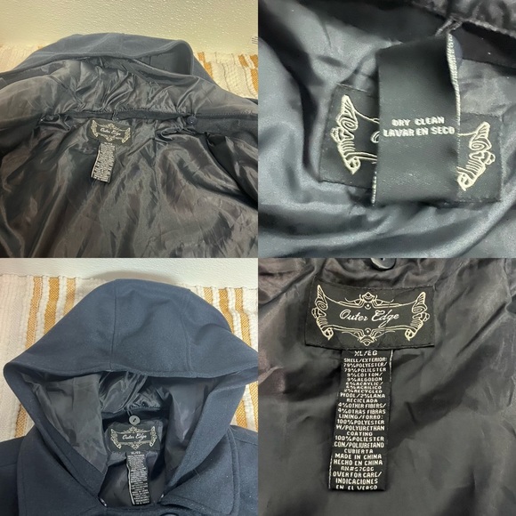 Outer Edge Women's Pea Coat Size XL - Picture 15 of 16